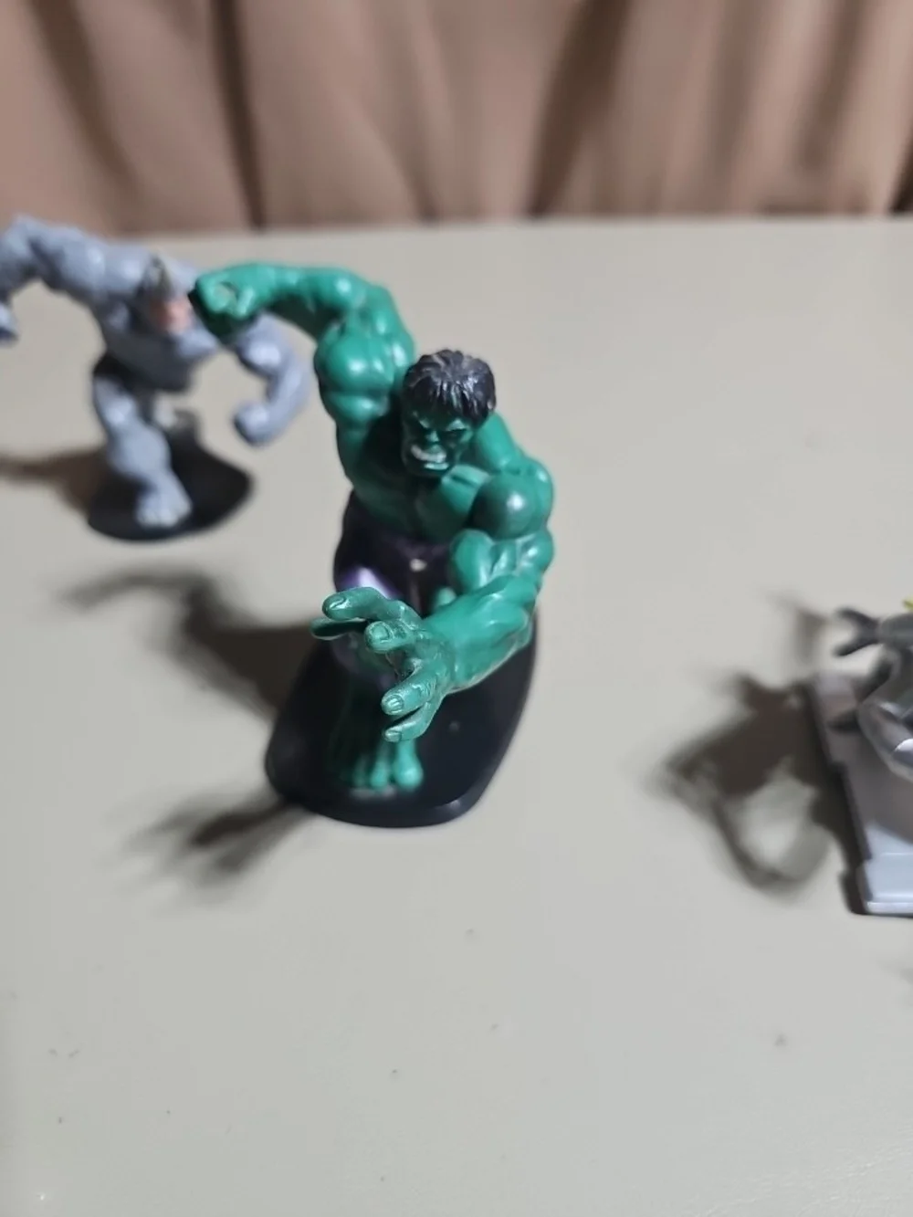 Marvel Mini Figure Bundle with Green, Silver, Gray, Black, Cream Accents